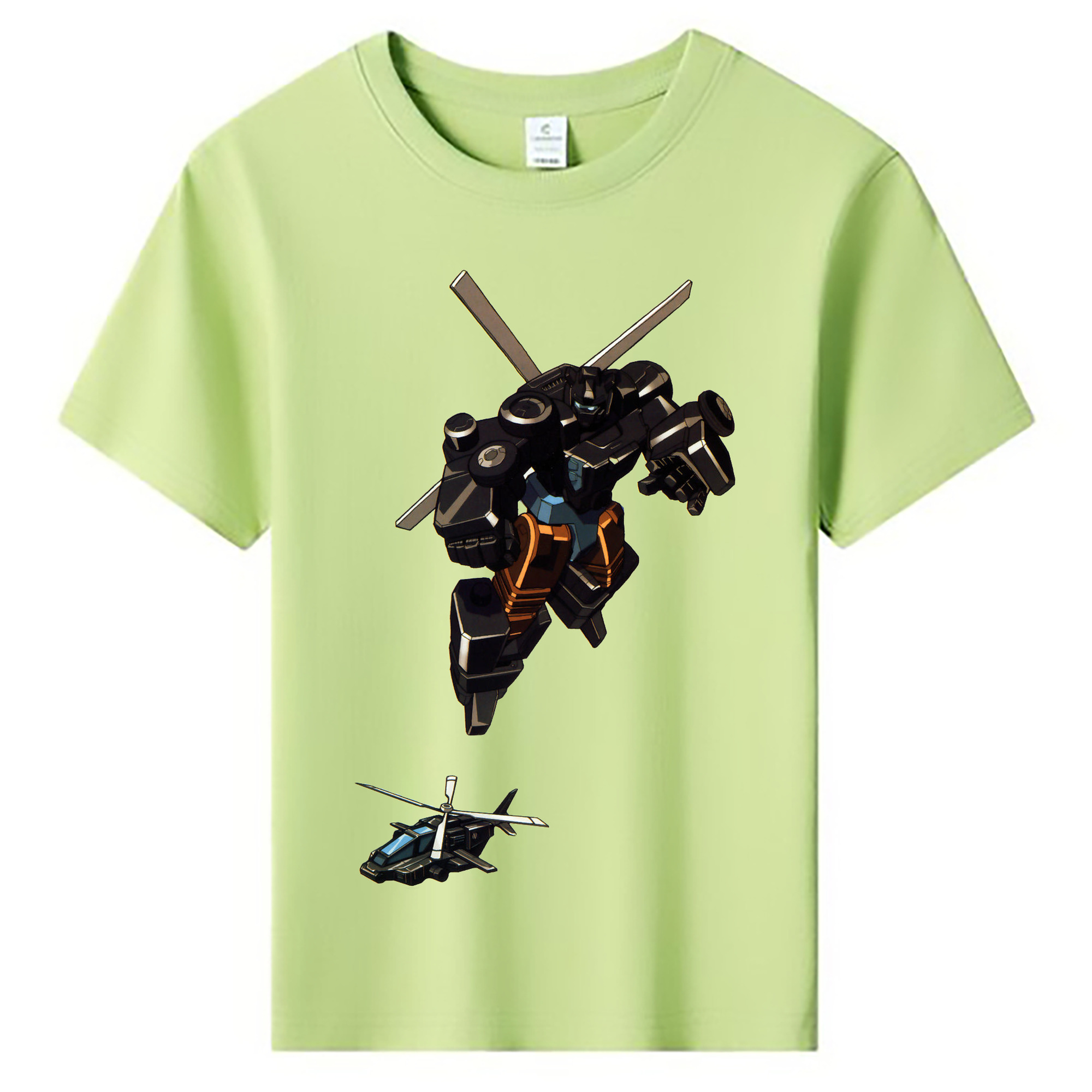 （画像用）  綿100％キッズTシャツ（フロントプリント）